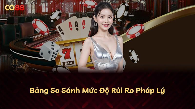 Bảng So Sánh Mức Độ Rủi Ro Pháp Lý